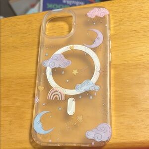 Velvet Caviar Pink and Blue Celestial Phone Case